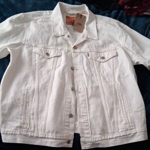 Levi's Classic Ivory Denim Jacket